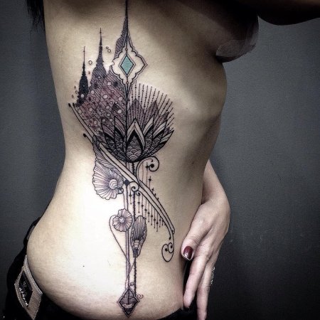 Тату орнаментал женские