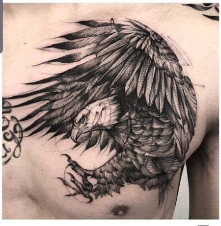 Орёл тату
