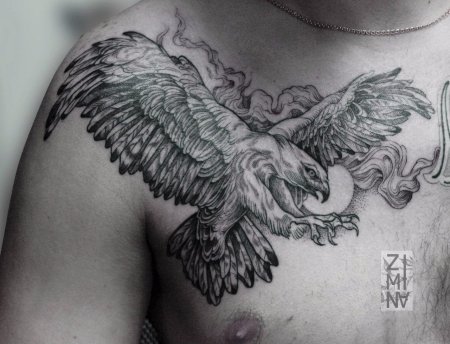 Тату орел