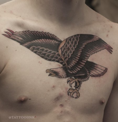 Орел татуировка