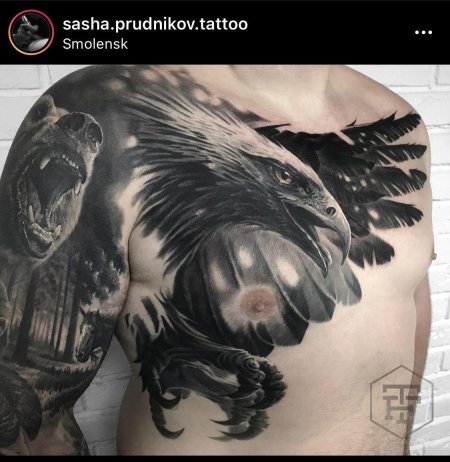 Тату орел