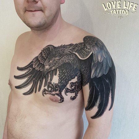 Тату орел