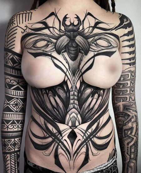 Тату в стиле