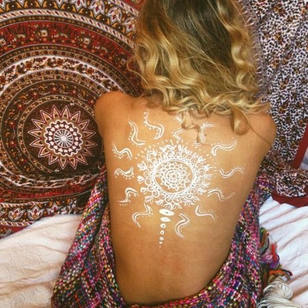 Мехенди хиппи