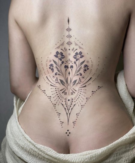 Татуировка на теле