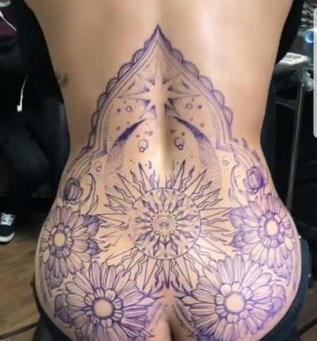Мандала татуировка
