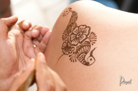 Рисунки хной на теле