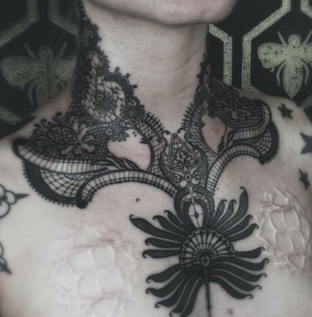 Тату кружево
