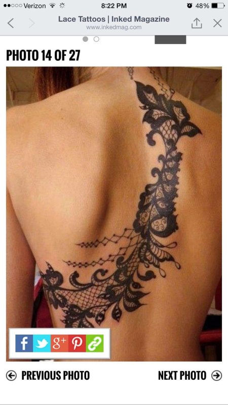 Женская татуировка