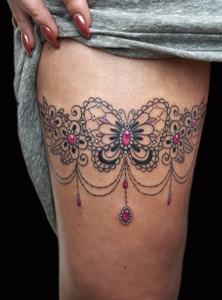 Тату кружева