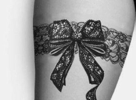 Тату подвязка