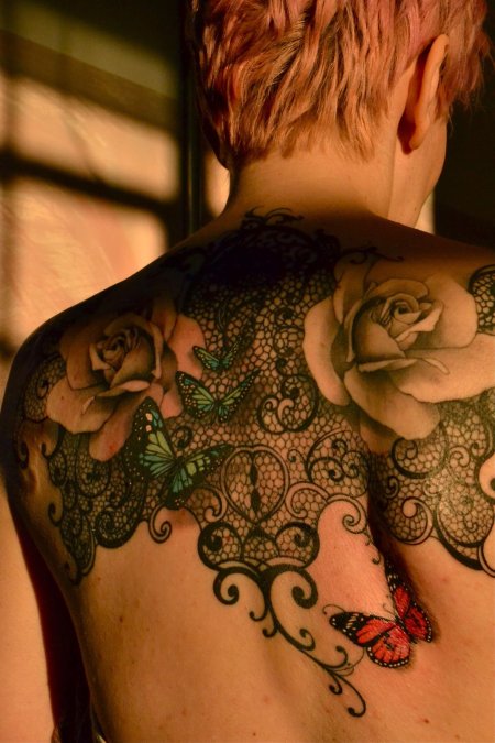 Красивая татуировка