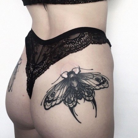 Мотылек тату
