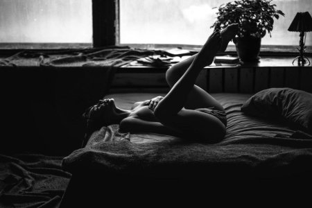 Будуарная фотосессия