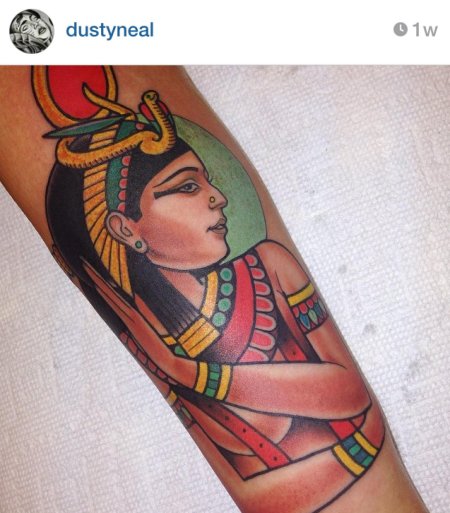 Хатор богиня тату