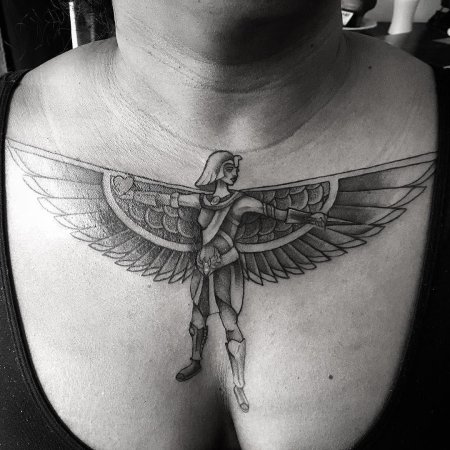 Богиня исида тату