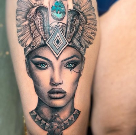 Нефтида богиня тату