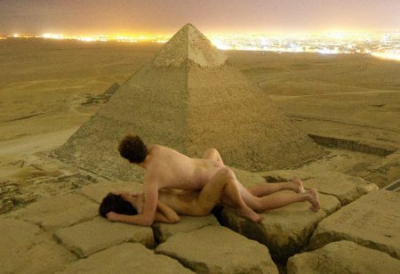 Вершина пирамиды хеопса