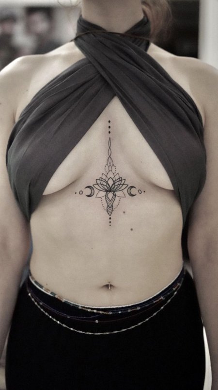 Грудь татуировки