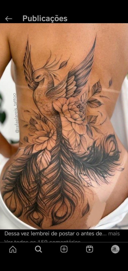 Татуировка на спине