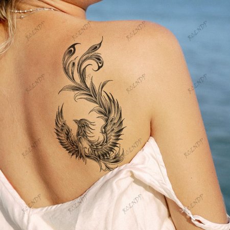 Значение тату феникс для девушек