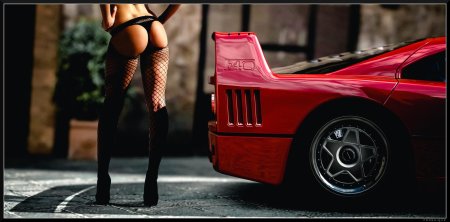 Девушка и авто