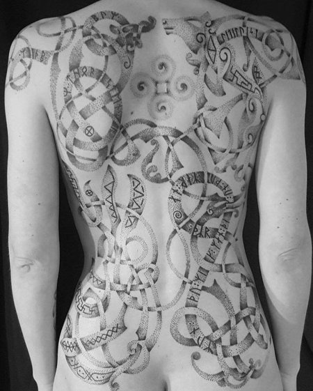 Скандинавская тату