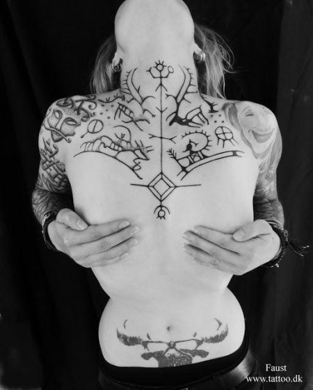 Скандинавская тату