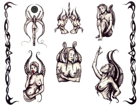 Эскиз татуировка