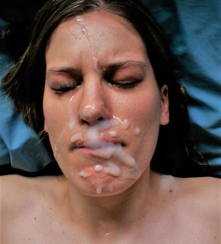 Сперма на рот