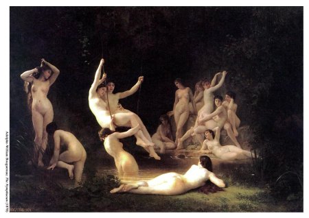 Вильям адольф бугро нимфы и сатир