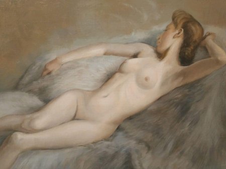 Живопись маслом ню