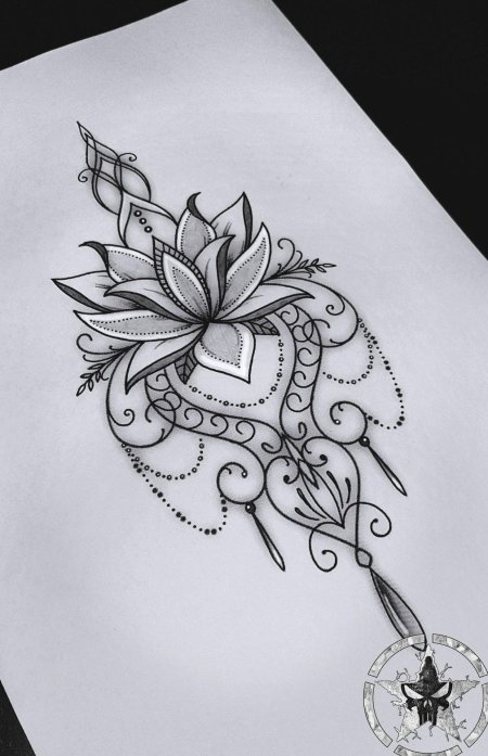 Эскизы татуировок для девушек