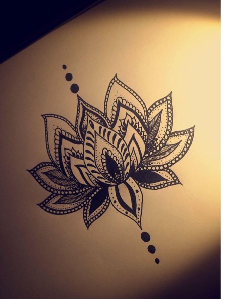 Лотос мехенди