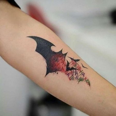 Тату летучая мышь