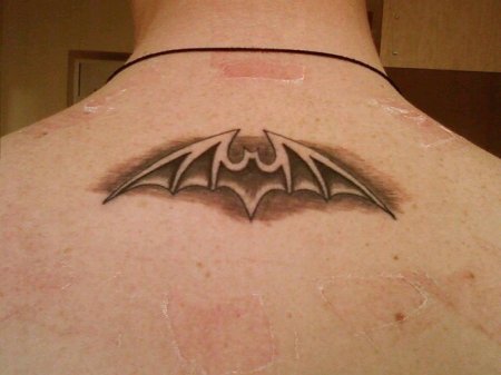 Наколка разведки летучая мышь