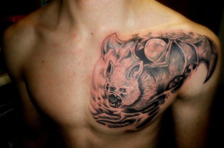 Наколки военная разведка летучая мышь