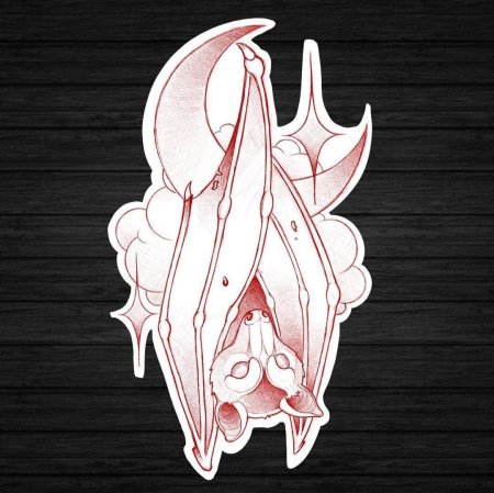 Летучая мышь татуировка