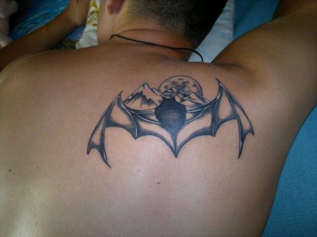 Наколки военная разведка летучая мышь