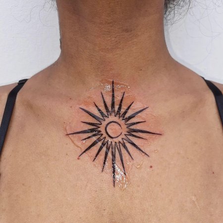 Тату солнца