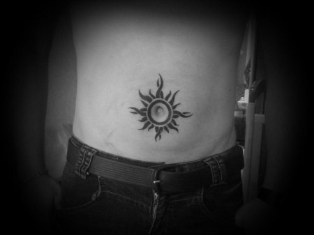 Тату солнца