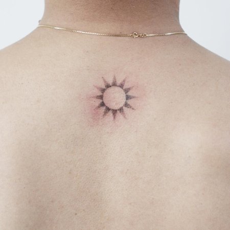 Тату солнца