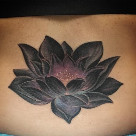 Черный лотос тату