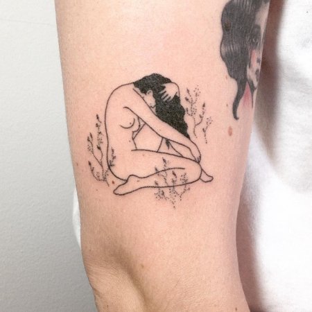 Татуировка женщина