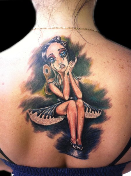 Тату девочка