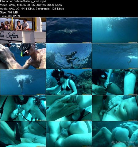 Порно под водой