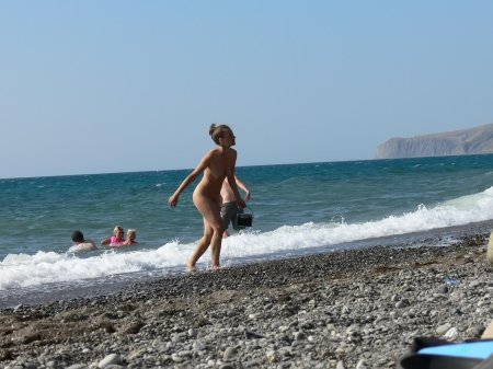 Коктебель пляж нудиский