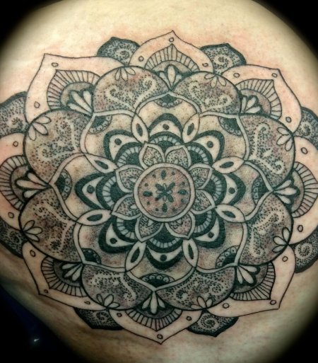 Тату мандала