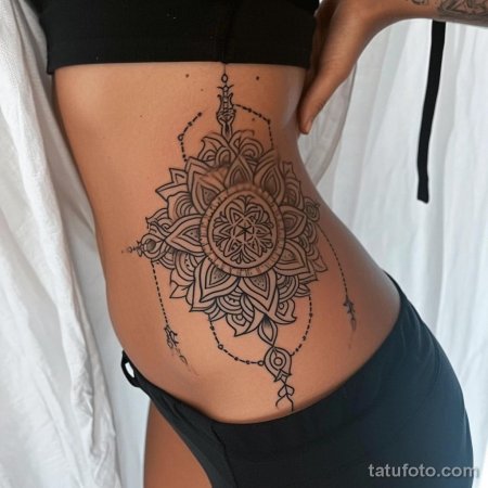 Татуировка у девушки