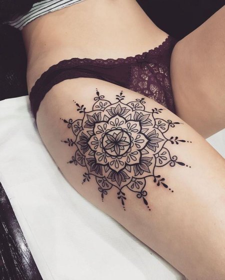 Татуировка мандала